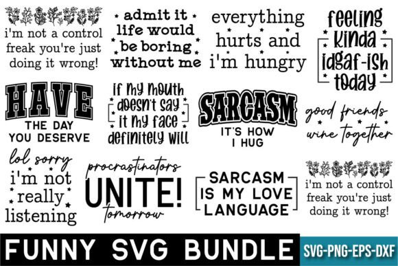 Download Funny SVG Bundle - Funny Collection