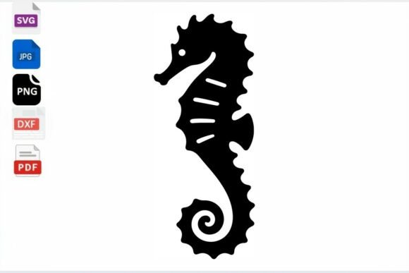Download Seahorse SVG Cutting File for Crafts - Seahorse svg Collection