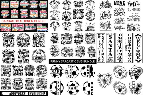 Download Funny SVG Bundle Mega Pack | Sarcastic - Funny Collection