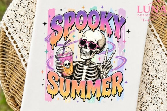 Download Spooky Summer Skeleton PNG Sublimation - Premium Resources