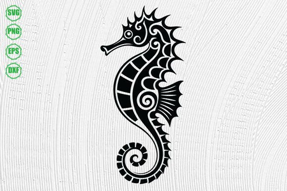 Download Tribal Seahorse Svg - Premium Resources