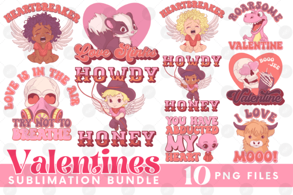 Download Funny Valentines Bundle | Cowboy Cupid - Funny Collection