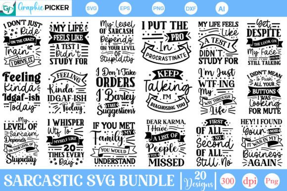 Download Sarcastic SVG Bundle | Funny SVG Bundle - Funny Collection